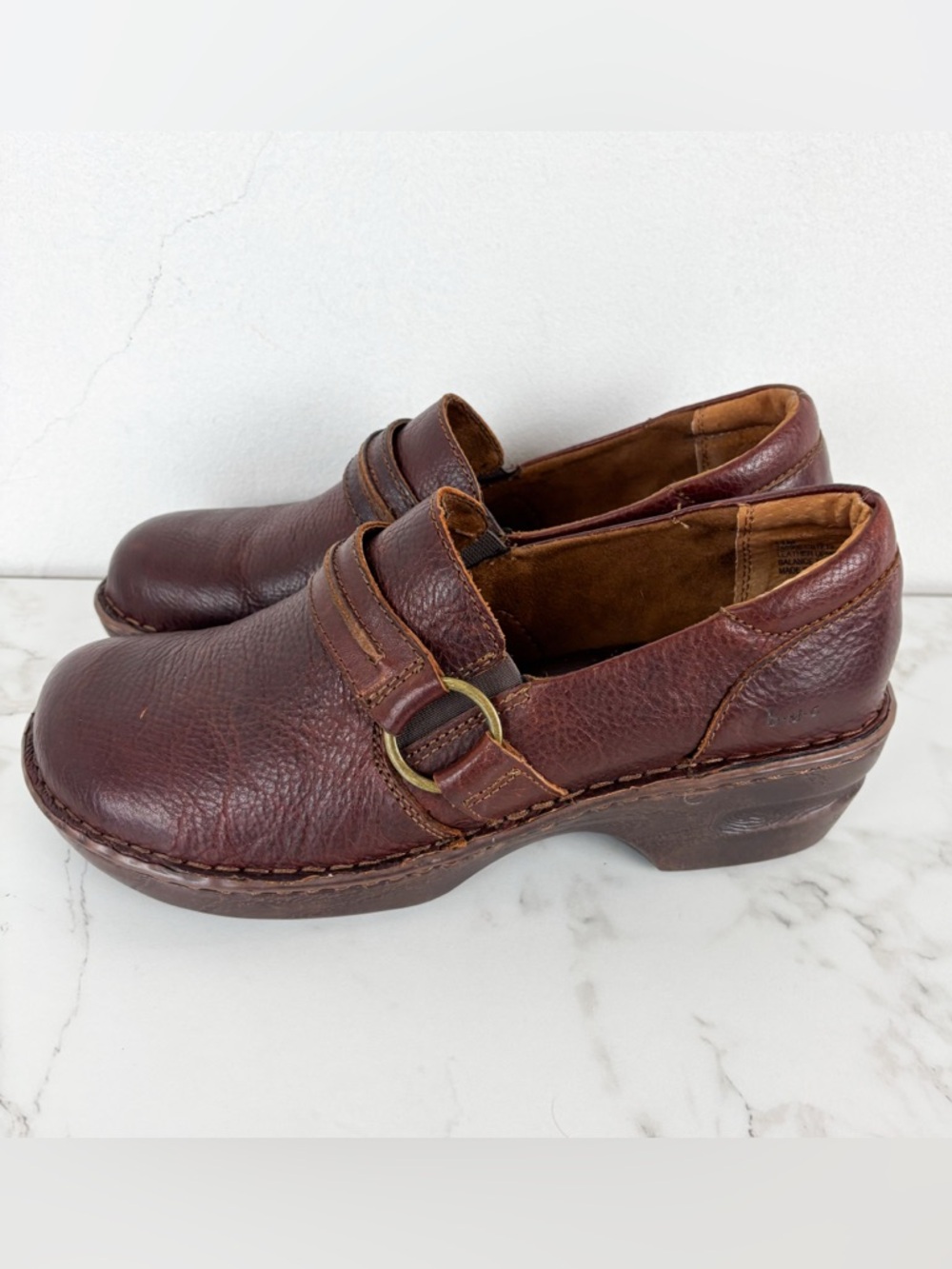 B.O.C Burnette Women’s Leather Clogs Sz 11 - Picture 4 of 13